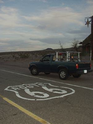 Truck Stopped Route 66