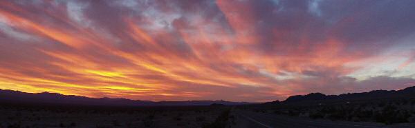 Raging Sky From Bagdad, CA